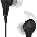 Bose QuietComfort 20 Acoustic Noise Cancelling Headphones, Compatible with Apple Devices, Black
