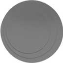 8 10 12 Inch Microwave mat, Trivet, Multi-Purpose Hot Pad,Pot Holder,Baking,Drying, Silicone mats for Microwave,Dishwasher Safe - Splatter Guard, Set of 3,Grey,Blue (Gray)
