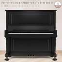 Piano Caster Cups Upright Piano Caster Cups Wood coasters Cups, Black