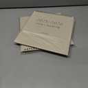 2 x Aesthetic Desk Calendar 2025-2026 - Runs from January 2025 until June 2026 - Beautiful Small Flip Desktop Calendar for Easy Organizing (Beige)