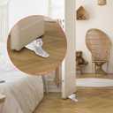 Sumnacon Cast Iron Dog Door Wedge, Heavy Duty Rustic Door Stopper, Metal Door Stop No Drilling, Decorative Dog Holder to Keep Doors Open, Vintage Animal Statue for Home Office Indoor Outdoor, Bulldog