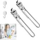 Jar & Bottle Opener for Weak HandsAdjustable Multifunctional Stainless Bottle Opener and Lid ClampSuitable for Elderly People with ArthritisKitchen Accessories (2)