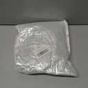 100Pcs Outdoor String Light Hooks  Heavy Duty Adhesive Wall Hooks for Hanging Christmas Lights, Waterproof Clear Cable Clips for Indoor & Outdoor Decor, No-Drill Wall-Safe Rope Organizers