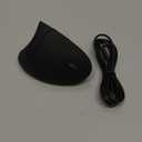 TECKNET Ergonomic Mouse, Rechargeable 2.4G+Bluetooth Vertical Mice 6 DPI Adjustable, Wireless Optical Carpal Tunnel Mouse Right Hand, Multi Device for Laptop, PC, Computer, MacBook, iPad - Black