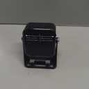 Wireless Induction Speaker 5-in-1 Bluetooth Speaker with Phone Stand,Stereo Sound, 3500mAh Rechargeable, 8 RGB Ambient Light, 360 Adjustable Holder for iPhone/Android/iPad,Gifts for Men Women (Black)