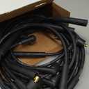 Moroso 51061 Ultra Series Black Spark Plug Wires, Mopar Chrysler 361/383/400/440, Straight Plug Ends, Non HEI Distributor, Count of 9