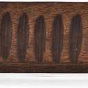 Samhita Mango Wood Decorative Bowls for Home Dcor, Decorative Long Wooden Bowl for Table Centerpiece (10" x 6" x 2")