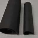 2 Pcs Sewing Machine Muffling Mat Pedal Sewing Mat Reduce Vibrations Noise No Slip Machine Accessories for Quilting(15" X 20" and 9" X 14",Black)