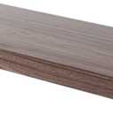 Floating Shelf, Set of 1 Wall Shelf, 24 in W x 12.75 in D x 2 in H Wooden Floating Wall Shelf with Invisible Brackets for Living Room/Bedroom/Bathroom/Kitchen Storage and Decor, Walnut