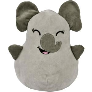 Forest & Twelfth Stuffed Toy Wobblez  13 Safari Animal Toys for 0+ Year Olds, Cute Animal Toy for Cuddles, Snuggles, or Decor Piece, Soft Baby Stuffed Animals with Unique Wobbling Shape (Elephant) Forest & Twelfth Stuffed Toy Wobblez  13 Safari Animal Toys for 0+ Year Olds, Cute Animal Toy for Cuddles, Snuggles, or Decor Piece, Soft Baby Stuffed Animals with Unique Wobbling Shape (Elephant)