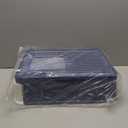 Enclosed Cat Litter Box, Large Litter Box for Big Cats, Covered Kitty Litter Boxes with Lid, Top Entry Cat Box Enclosure with Scoop, Odor Control, Easy to Clean (Black)