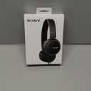 Sony ZX Series Wired On-Ear Headphones, Black MDR-ZX110