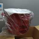 12QT STOCKPOT W/COVER RED