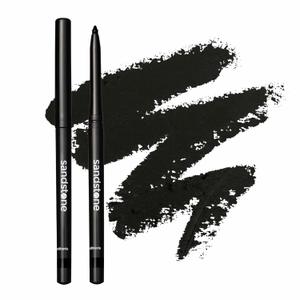 Sandstone Scandinavia Waterproof Eyeliner Pencil - Vegan Hypoallergenic for Sensitive Eyes - Smudge Proof Gel liner - Hypoallergenic Makeup (Black)