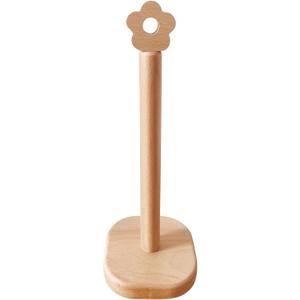 Paper Towel Holder, Wooden Kitchen Roll Stand Organizer Free Standing, Housewarming Gift Present for Friends