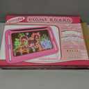 Magic LED Drawing Board for Kids, Toys for Girls Glow in the Dark, Light Up Tracing Pad with 9 Dual-Sided Card, 6 Marker, Doodle Writing Tablet Toddler Learning Toy, Art & Craft Kit Xmas Birthday Gift (Pink)