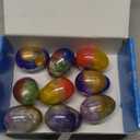 9 Pack Prefilled Easter Galaxy Slime Eggs,Galaxy Slime Easter Egg Fillers Stress Relief Easter Egg Hunt Filling Treats Classroom Easter Basket Stuffers Easter Party Favor for Kid Teens Boy Girl