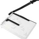 Paper Cutter,15" Guillotine Paper Trimmer Cutting Length Heavy Duty B4 Paper Slicer with Safety Guard & Magnetic Guide Rail,15pcs Capacity,Ideal for Offices,Homes,Printing Shops,Photo Studios (15IN)