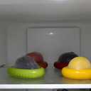 2 x Silicon Avocado, Saver And Tomato, Holder - Set Of 4 Reusable Storage Containers For Fridge - Fresh Pods Food Storage For Garlic, Onions, Lemons,orange