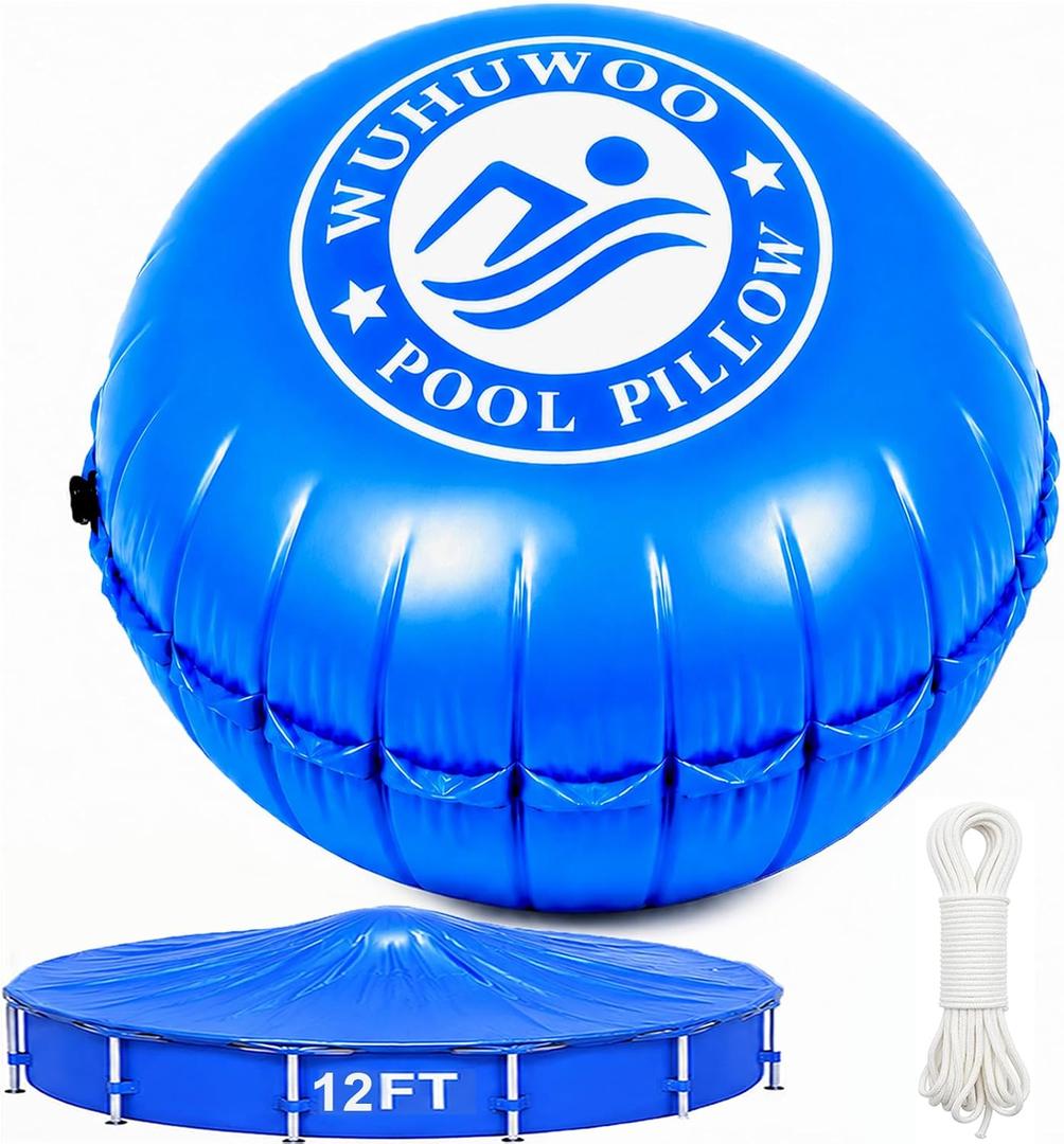 12FT Winter Pool Pillows for Above Ground Pools 0.6mm Heavy Duty PVC
