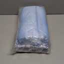 Breling 24 Packs Baby Blue and White Disposable Plastic Tablecloths and Satin Table Runner Set, 54 x 108 Inch Tablecloth, 12 x 108 Inch Table Runners for Wedding Graduation Birthday Baby Shower