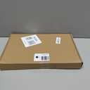 White Lamp Shades, Large Square Lampshades, Top7 x 12.5'' xBottom 9 x 15'' xHigh 9.8 '', Includes 1 Lamp Harp Holder, 2 Adapters, Suitable for Table Lamps and Floor Lamps, Easy Assembly