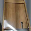 Waterproof Shield Keeps Your Book Open Extendable Bamboo Bathtub Tray with Glass Holder Protects from Drips and Splashes - Luxury Bath Tub Caddy Tray for Relaxing in The Bathtub