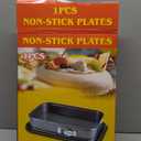 Kenond Large Springform Cake Pan, 14 x 11-Inch Rectangle Cheesecake Pan, Tiramisu Bakeware with 50Pcs Wax Paper, 3Pcs Spatula Set, Non-Stick Baking Pan Mold Leakproof