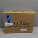 SNTD Dish Drying Rack - Extendable Dish Rack, Large Sink Drying Dish Drainer for Kitchen Counter, Stainless Steel Dish Strainer with Utensil Holder (Black)