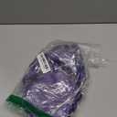 Kaei&Shi Strappy Harness, All Adjustable, Underwire Racerback, 4pc Garter Set (8-10, Dark Purple)