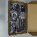 X AUTOHAUX Exterior Outside Door Handle Cover Kit Front Rear Left Right for Cadillac XT4 XT5 XT6 CT4 CT6 CTS ATS XTS 2013-2021 Gloss Black