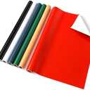 Tenceur 6 Rolls Bulletin Board Paper 24 Inch x 33 ft Colored Craft Fade Resistant Paper Roll Bulk for Drawing Painting Classroom Decor(Boho Color)