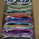 32 Pack Kids Sunglasses Bulk, Sunglasses Party Favors for kid, 16 Colors Neon Sunglasses with UV400 Protection, Gift for Birthday, Beach, School Prizes Goodie Bags Stuffers, Summer Pool Party Supplies