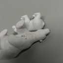 Macarrie 20 Pieces Polar Bear Animal Toy Figurines Set Includes Baby Bears 3D Model Educational Toys Cake Toppers Christmas Birthday Gift for Boys and Girls Craft Home Decoration