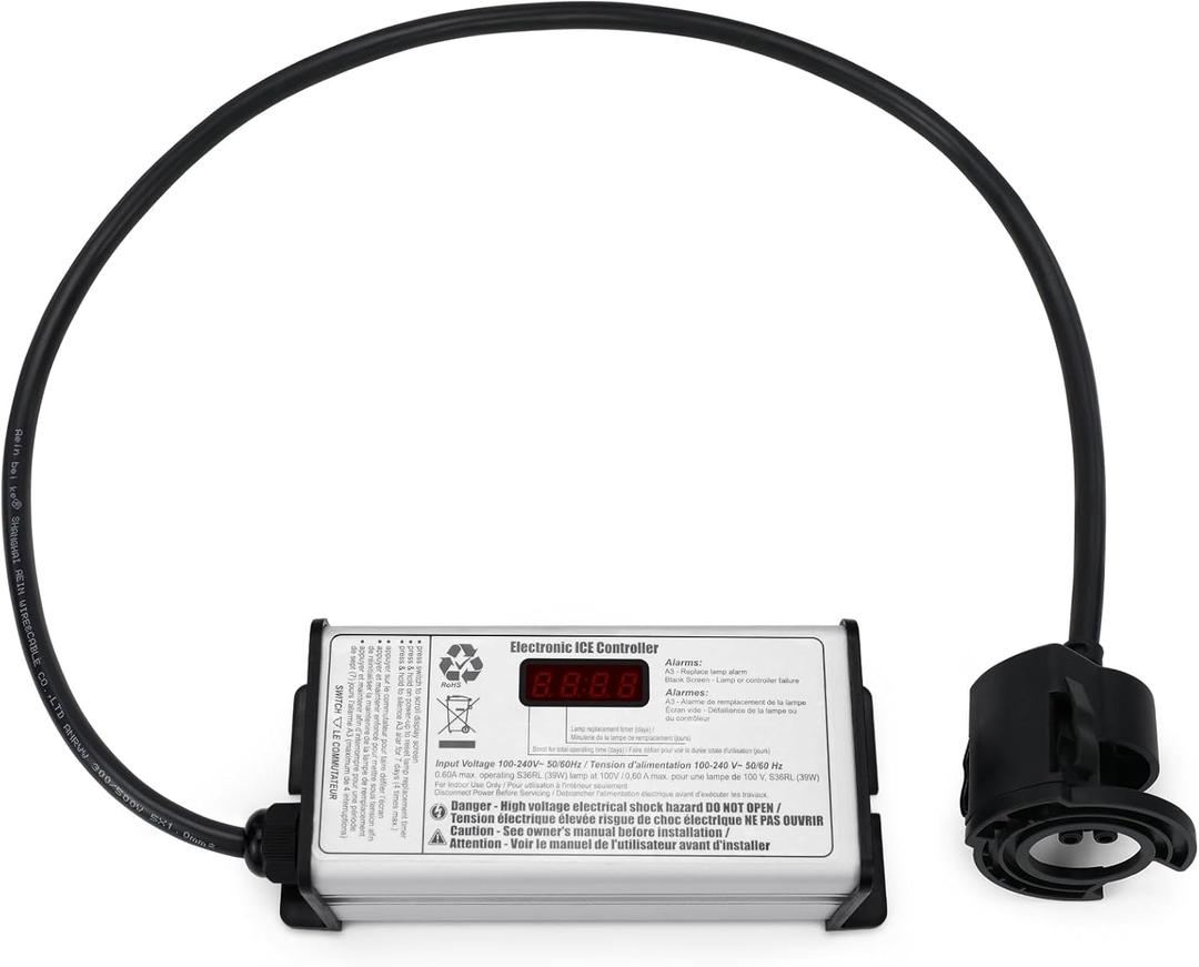 BA-ICE-S Replacement Water System Controller, For VIQUA S5Q-PA and S8Q-PA Systems. BA-ICE-S Ballast comes with a lamp connector