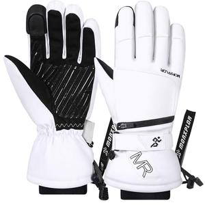 MORXPLOR Ski Snow Gloves for Men Women,3M Thinsulate Insulated Warm Winter Snowboard Windproof Winter Touchscreen Snowmobile Gloves for Cold Weather Small