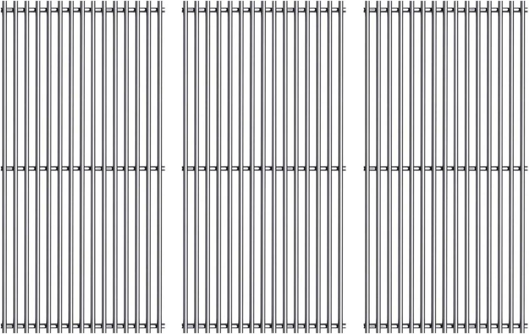 S720-0896 (3-Pack) 17" Stainless Steel Cooking Grate for Homedepot Nexgrill 720-0896B 720-0896 720-0896BK 720-0896E 720-0896C 720-0896CP 720-0898 720-0898A