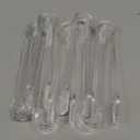 10 Pcs Clear Plastic Serving Tongs, 6.3 Inch Small Disposable Plastic Tongs for Food, Buffet, Party, Salad, Ice, Candy, Appetizer, Catering, Easy to Hold and Clean