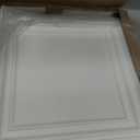 Art3d PVC Ceiling Tiles, 2'x2' Plastic Sheet in White (24-Pack)