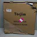 Torjim 20x25x1 MERV8 Washable & Reusable Electrostatic Air Filter - AC/HVAC Furnace Filter, Permanent, Breathe Fresher, Easy Install