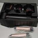 SKIMI 110,000 RPM Brushless Motor Hair Dryer Brush - 5 Muti-Styler for Fast Drying, Curling, Volumizing & Straightening | High-Speed Hot Air Brush for All Hair Types (Black & Rose Gold)