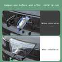 3 x EV Charger Port Cover,Electric Car Charger Plug Cover Outdoor Waterproof Winter Snow Rain UV All Weather Protection, Suitable for Steel Bodied Electric Vehicles