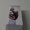 Momcozy Baby Carrier - Ergonomic, Cozy and Lightweight Carrier for 3-24 Months, Effortless to Put On, Ideal for Hands-Free Parenting, Enhanced Lumbar Support, Purehug for Infant to Toddler, Black