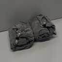 [2-Pack] Rewondah Inflatable Foot Rest Airplane, Kids Airplane Bed | Adjustable Height Travel Foot Rest Pillow | Toddler Flights Seat Extender | Inflatable Foot Rest for Air Travel Flights Train, Car (Dark Grey)