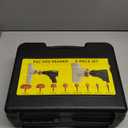 Double-Blade PVC Pipe Reamer Kit (1/2" to 4") 8PCS into Standard 1/2" Drills - Fits Sch.40 CPVC ABS Hub