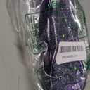 FABSPARK Case for iPhone 16,Crystal Diamond Rhinestone Shiny Bling Sparkly Glitter,Glossy Luxury Electroplated Curly Wavy Frame Wave Case,Aesthetic Cute for iPhone 16,Purple