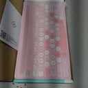 HUO JI Wireless Keyboard Multi-Device, Bluetooth and 2.4G Dual Mode for iPad, Switch to 3 Devices for Tablet, iPhone, PC, Smart TV, Cellphone, iOS Android Windows, Pink