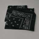 100% Polyester Unisex Bandanas - 5 Pack,  21 x 21 In Dark Green