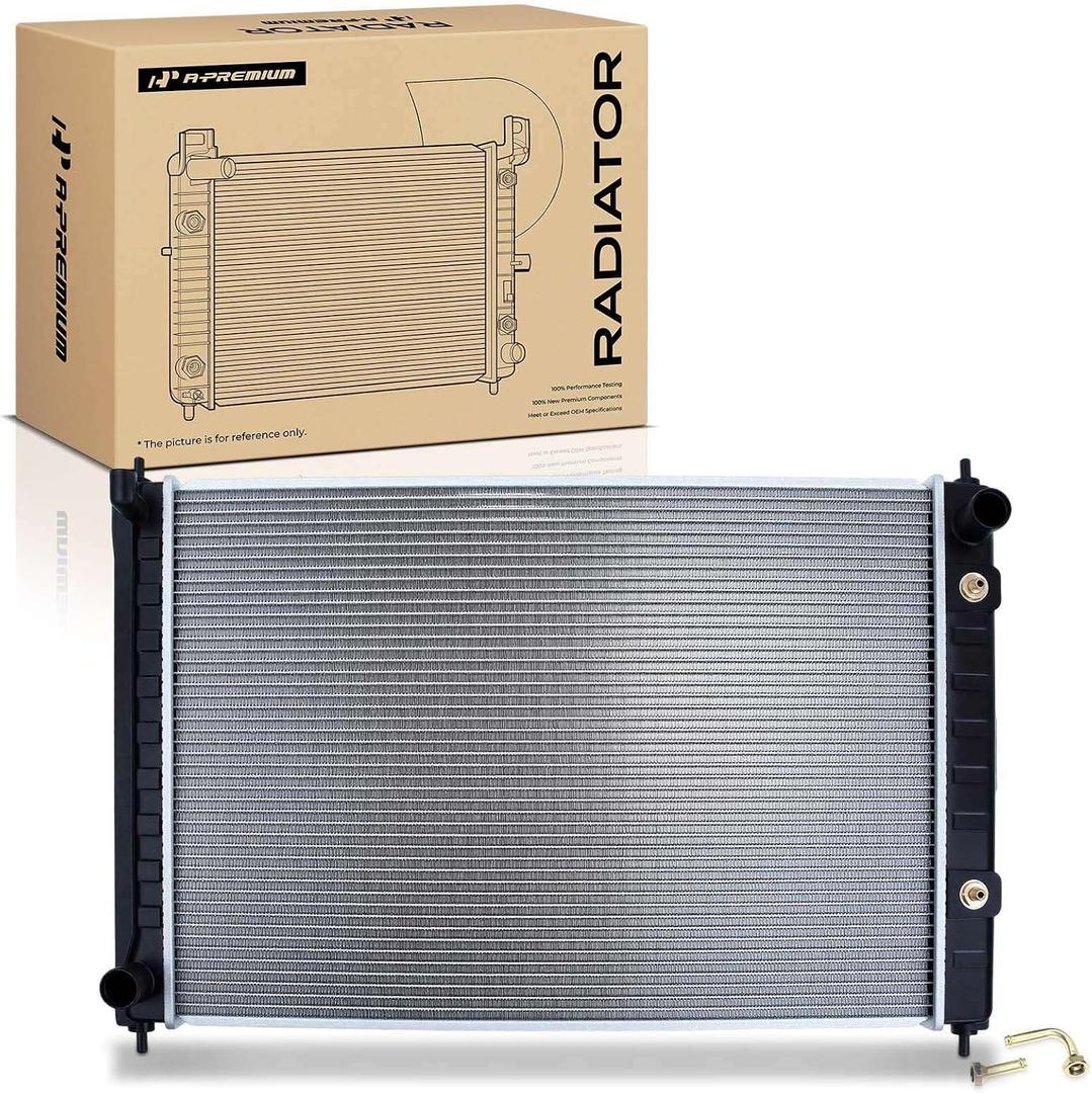 A-Premium Engine Coolant Radiator Assembly with Transmission Oil Cooler
Compatible with Nissan Murano 2008-2014, Quest 2011-2017, Automatic Transmission, Replace# 214601AA0A, 214601AA5A