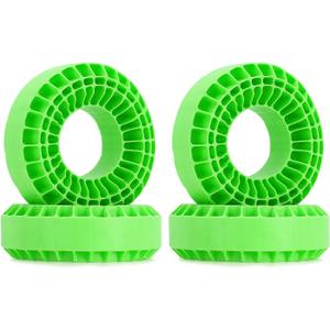 INJORA Silicone Rubber Insert for 118-122mm 4.75" OD 1.9" Wheel Tires(Large Green)